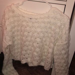 Cropped Cashmere Sweater